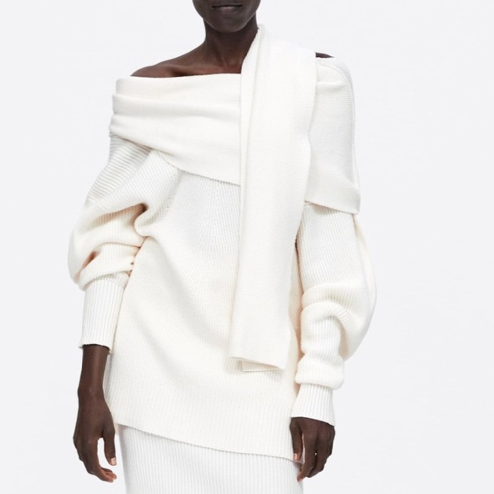 Zara Sweater w/ Scarf